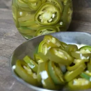 Pickled jalapeños