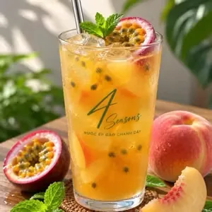 Peach passion fruit