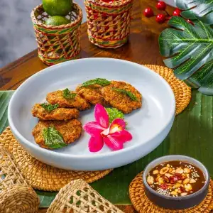 Fried Thai fish cakes, Sabai Sabai