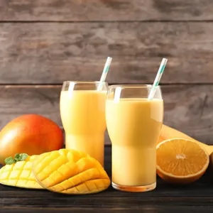 Mango orange smoothie