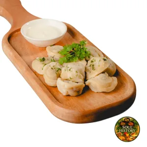 Homemade pelmeni