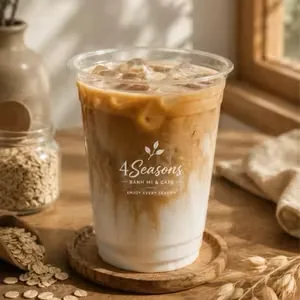 Oat milk latte